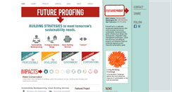Desktop Screenshot of futureproofsustainability.com